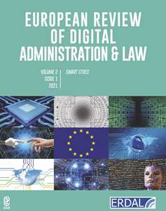 European review of digital administration & law (2021). Vol. 2