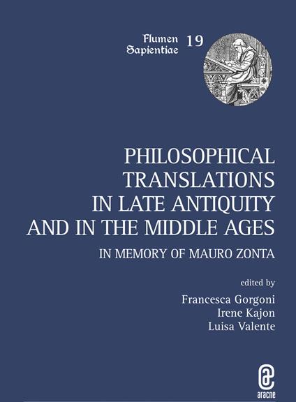 Philosophical translations in late antiquity and middle ages. In memory of Mauro Zonta - copertina