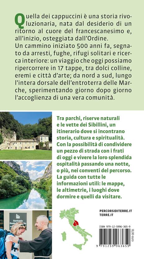 Il cammino dei cappuccini. 400 km da Fossombrone ad Ascoli Piceno - Sergio Lorenzini - 3