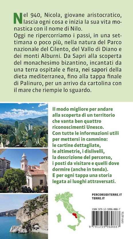 Il cammino di San Nilo. 100 km in 8 tappe dai monti al mare del Cilento - Settimio Rienzo - 3