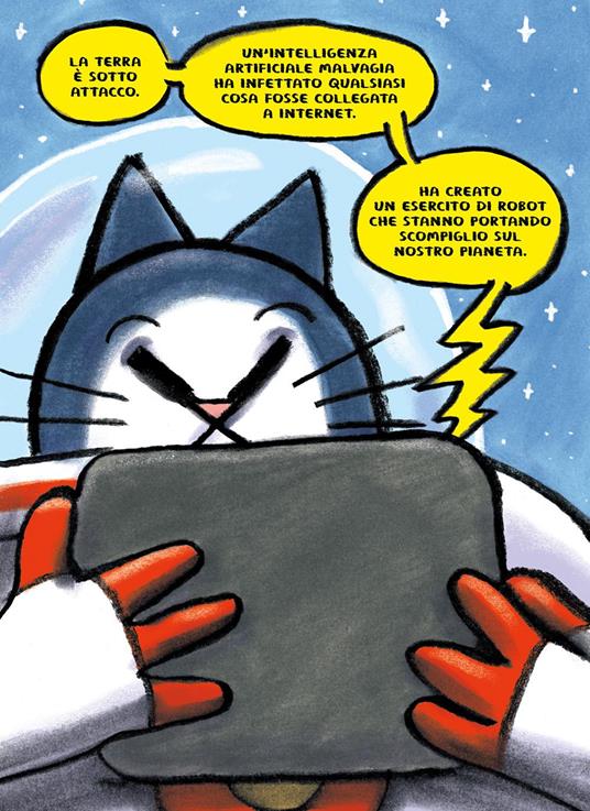 Il primo gatto nello spazio e la graffetta malefica - Mac Barnett - 2