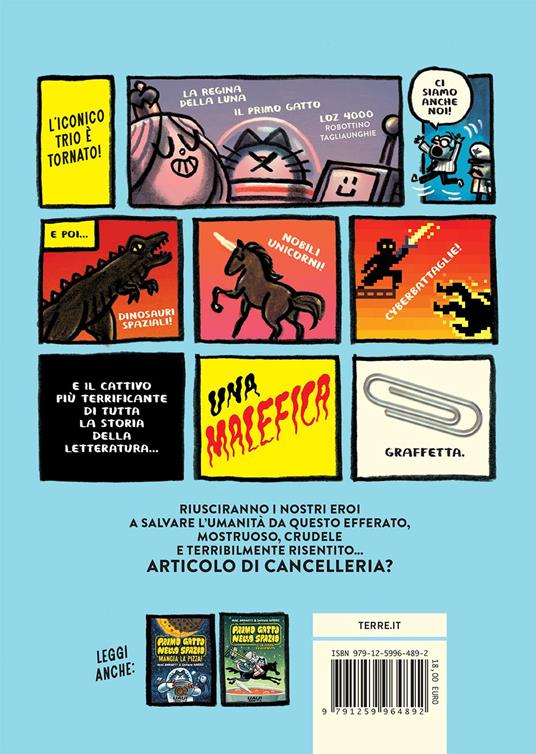 Il primo gatto nello spazio e la graffetta malefica - Mac Barnett - 3
