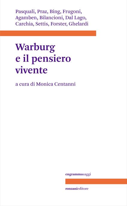 Warburg e il pensiero vivente - copertina