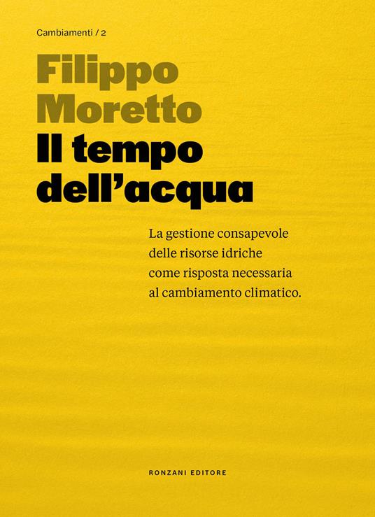 Il tempo dell'acqua - Filippo Moretto - copertina