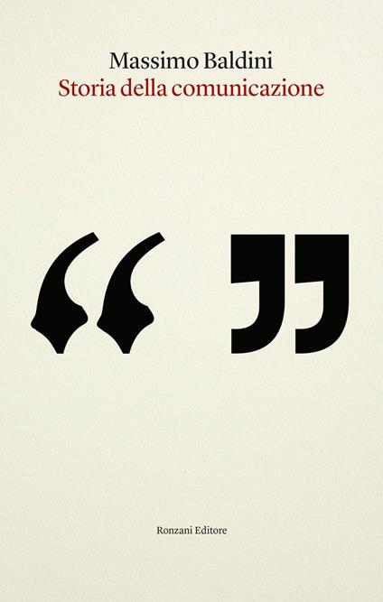 Storia della comunicazione - Massimo Baldini - copertina