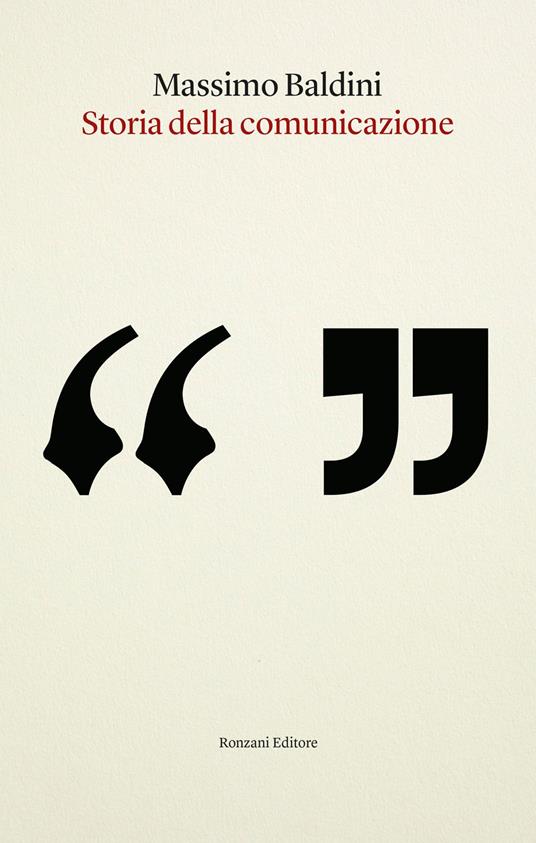 Storia della comunicazione - Massimo Baldini - copertina