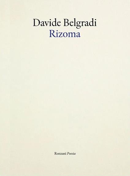 Rizoma - Davide Belgradi - copertina