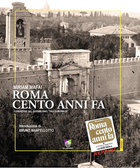 Roma cento anni fa - Miriam Mafai - copertina