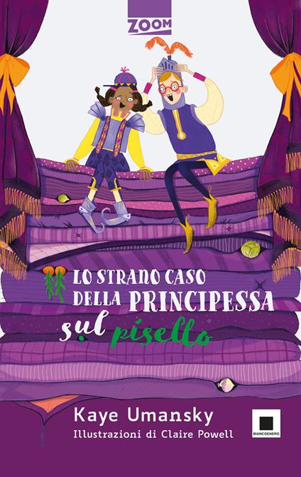 Lo strano caso della principessa sul pisello - Kaye Umansky - copertina