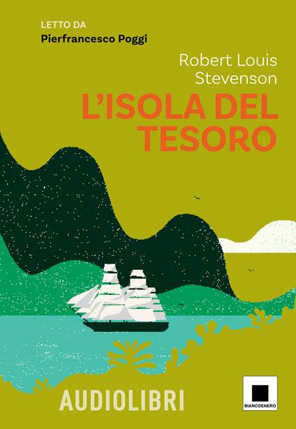 L'isola del tesoro letto da Pierfrancesco Poggi. Con espansione online - Robert Louis Stevenson - copertina