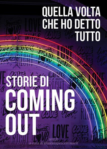 Storie di coming out. Quella volta che ho detto tutto - copertina