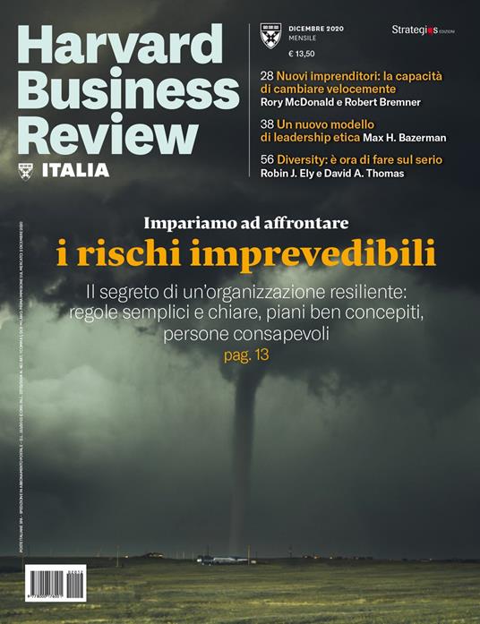 Harvard Business Review Italia (2020). Vol. 12 - copertina