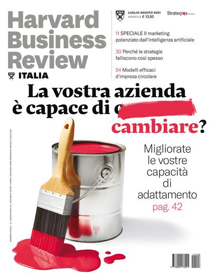 Harvard Business Review Italia (2021). Vol. 7-8 - copertina
