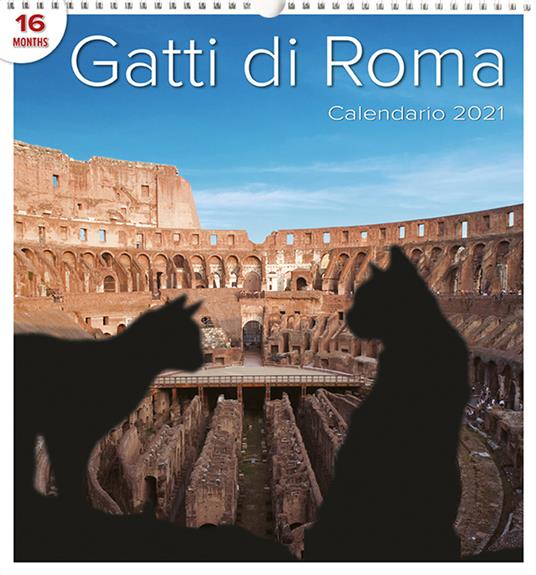 Calenario Grande Gatti di Roma - copertina