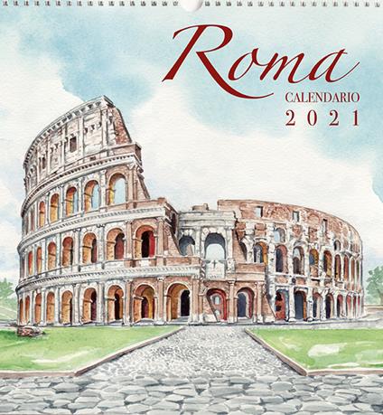 Calendario 2027 CG Colosseo - Acquerello - copertina