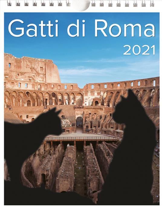 Calendario Medio Gatti di Roma - copertina