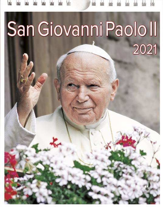 Calendario Medio Giovanni Paolo II - copertina