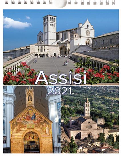 Calendario Medio Assisi Multiplo - copertina