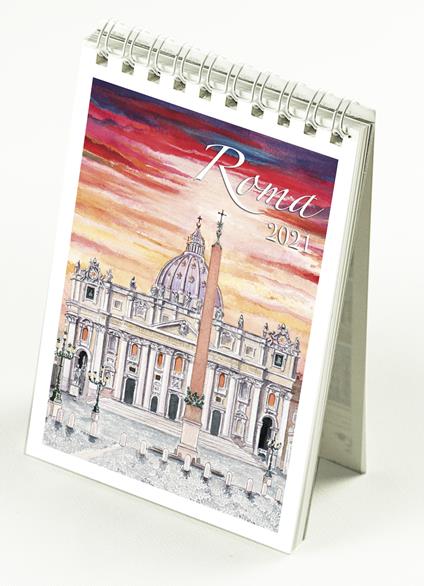 Calendario 2027 CMI San Pietro - Acquerello - copertina