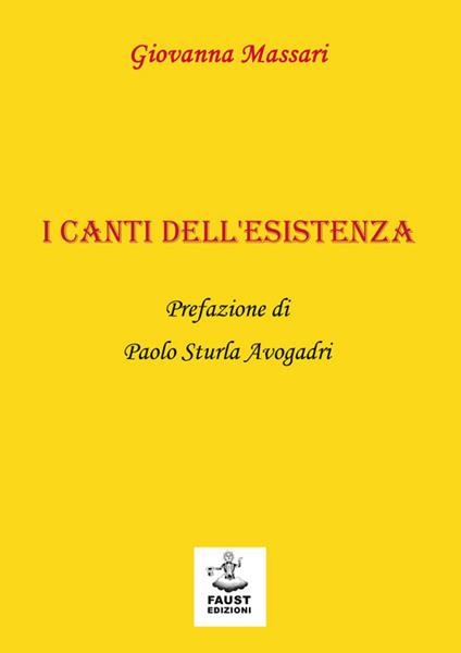 I canti dell'esistenza - Giovanna Massari - copertina