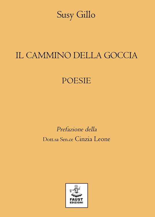Il cammino della goccia - Susy Gillo - copertina
