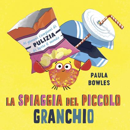 La spiaggia del piccolo granchio - Paula Bowles - copertina
