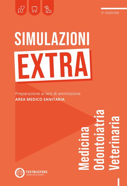 Simulazioni extra. Test di ammissione medicina e odontoiatria - copertina