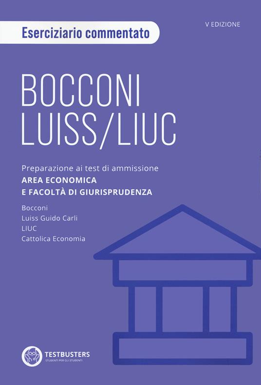 Bocconi-LUISS. Eserciziario Commentato - copertina
