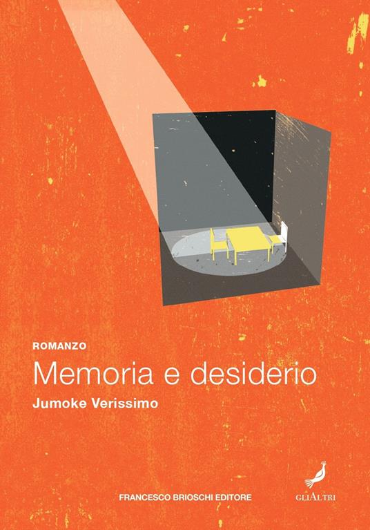 Memoria e desiderio - Jumoke Verissimo - copertina