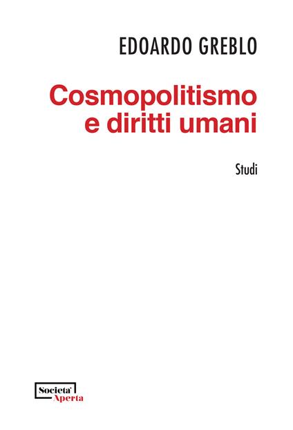 Cosmopolitismo e diritti umani - Edoardo Greblo - copertina