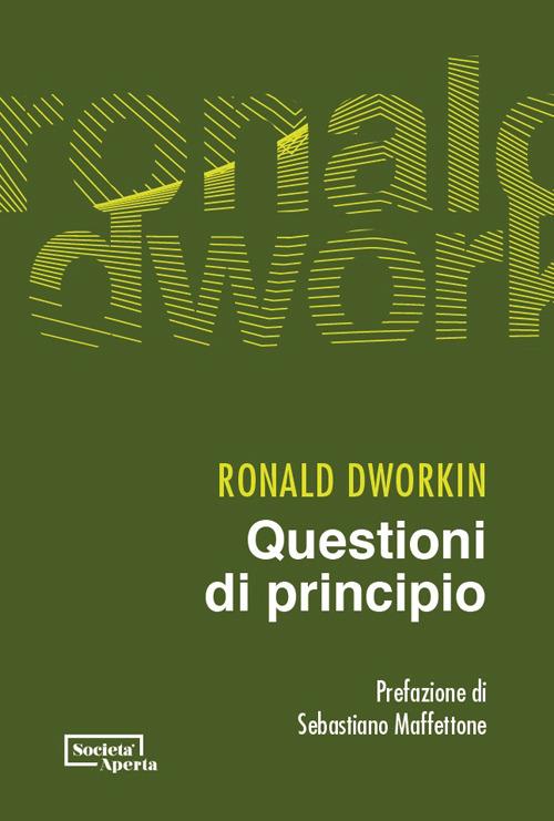 Questioni di principio - Ronald Dworkin - copertina