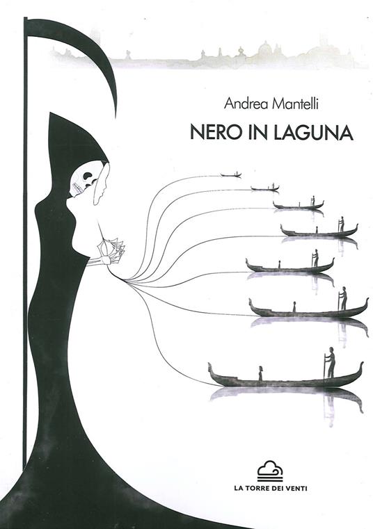 Nero in laguna - Andrea Mantelli - copertina