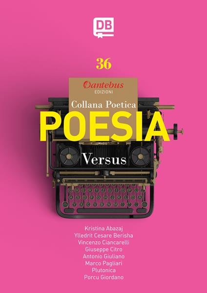 Versus. Collana poetica. Vol. 36 - copertina