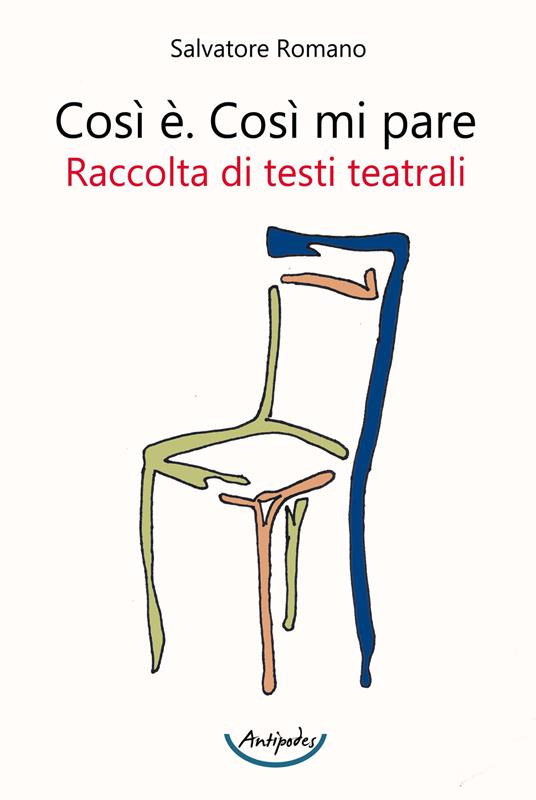 Così è. Così mi pare. Raccolta di testi teatrali - Salvatore Romano - copertina