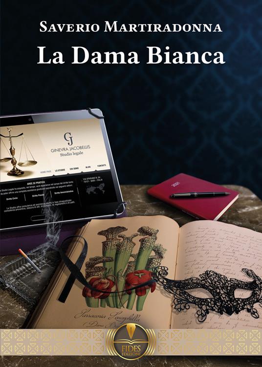 La dama bianca - Saverio Martiradonna - copertina