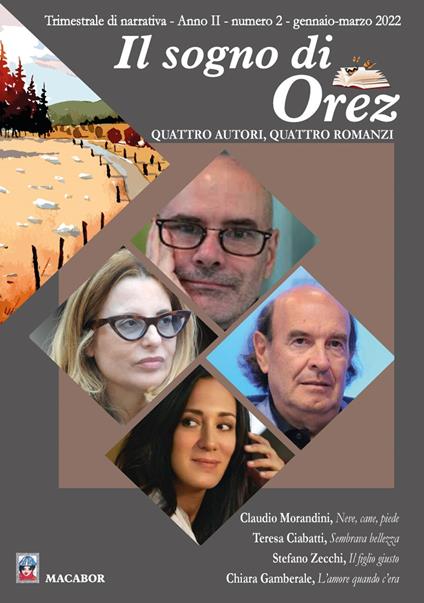 Il sogno di Orez. Trimestrale di narrativa (2022). Vol. 2 - copertina