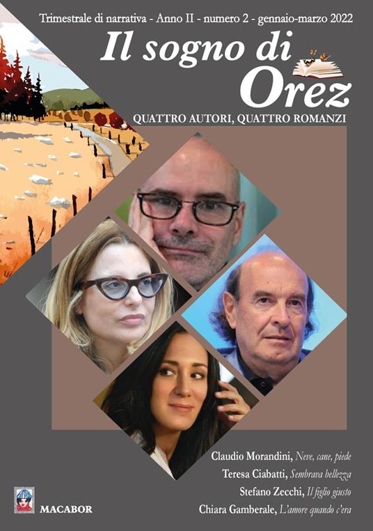 Il sogno di Orez. Trimestrale di narrativa (2022). Vol. 2 - copertina