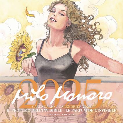 Milo Manara. Il profumo dell'invisibile. Calendario 2025 - Milo Manara - copertina