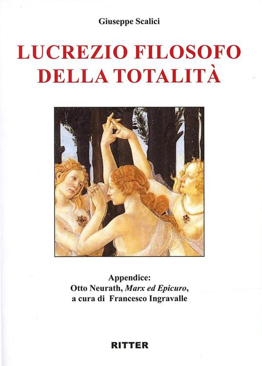 Lucrezio filosofo della totalità - Giuseppe Scalici - copertina