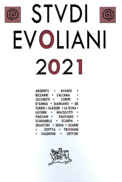 Studi evoliani 2021 - copertina
