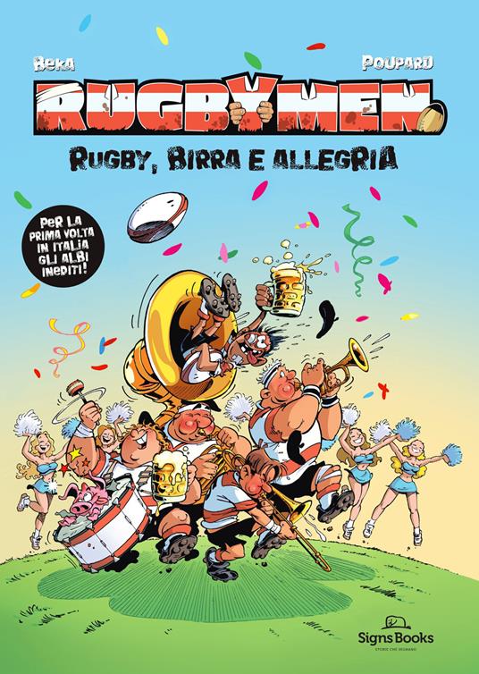 Rugbymen. Rugby, birra e allegria - BeKa - copertina