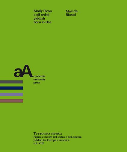 Molly Picon e gli artisti yiddish born in Usa - Marida Rizzuti - copertina