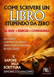 Come scrivere un libro stupendo da zero: il sapore della scrittura