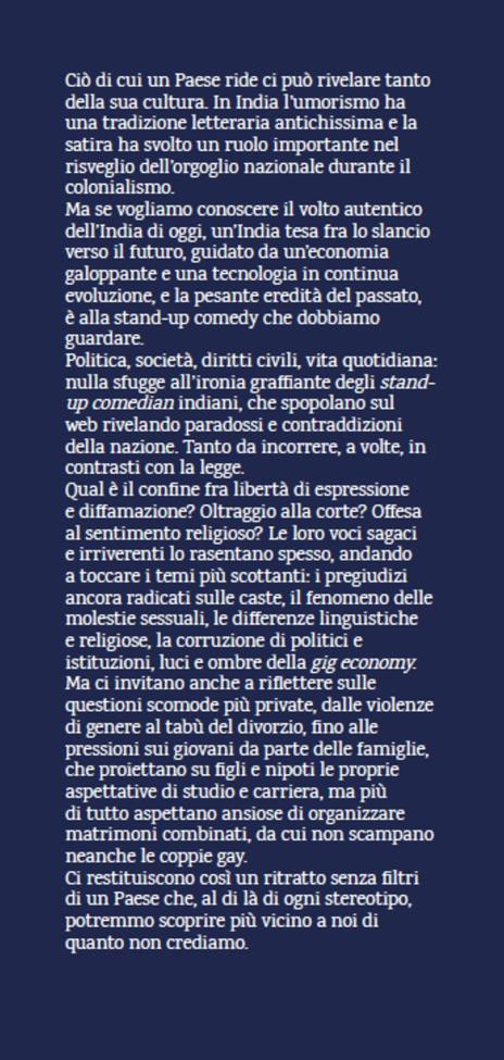 Voci audaci. La stand-up comedy in India sfida tabù e censura - Lorenza Acquarone - 3