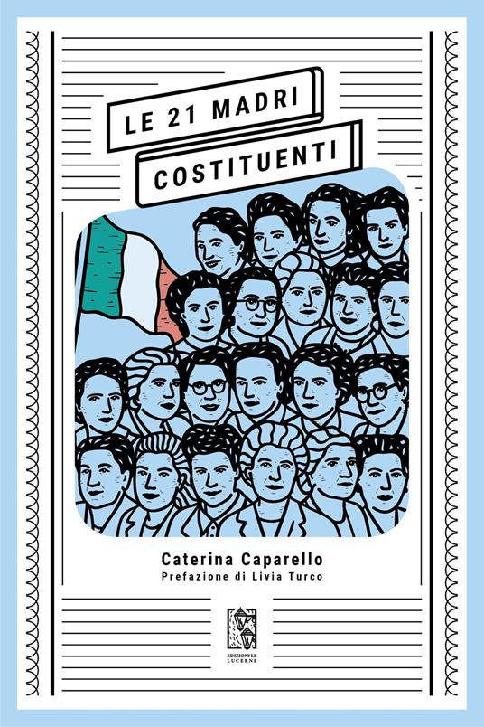 Le 21 madri costituenti - Caterina Caparello - copertina