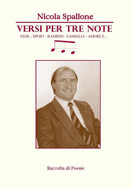 Versi per tre note - Nicola Spallone - copertina
