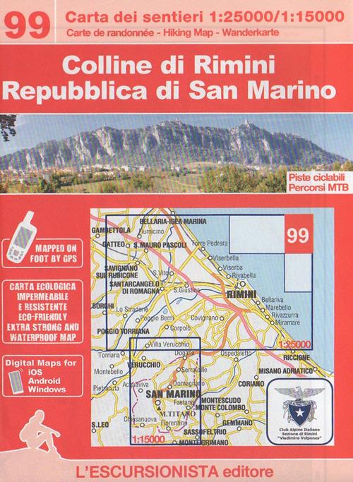 Colline di Rimini. Repubblica di San Marino - Luca Zavatta - copertina
