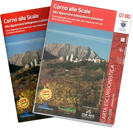 Corno alle Scale. Alto Appennino bolognese e pistoiese. Con cartina 1:25000 - copertina