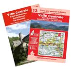 Valle Centrale, Saint Barthelemy, Saint-Marcel, Val Clavalité. Ediz. italiana, inglese e francese. Con carta 1:25.000