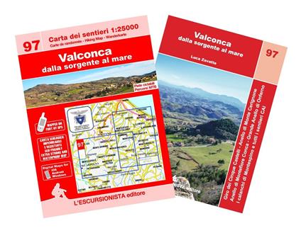Valconca. Dalla sorgente al mare. Con guida escursionistica. Con carta 1:25.000 - Luca Zavatta - copertina